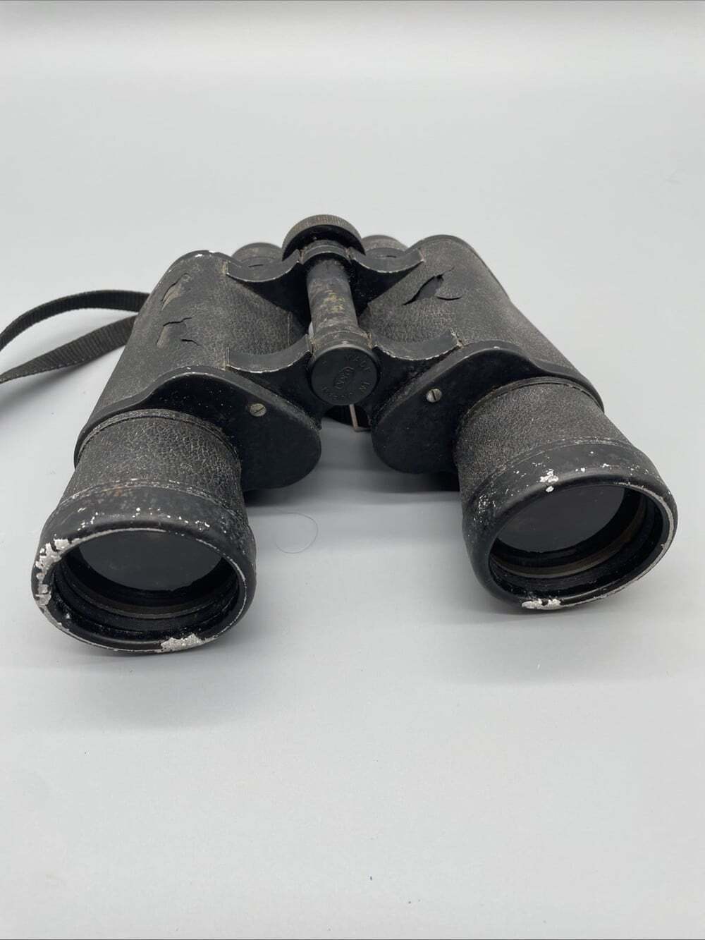 Tower 7x50 Binoculars Made In Japan Coated Number Unreadable Vintage Tattered